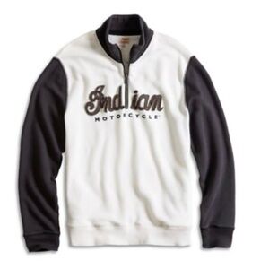 Lucky Brand Indian Motorcycle quarter zip